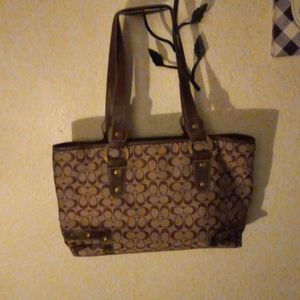 Classic Brown Coach Purse